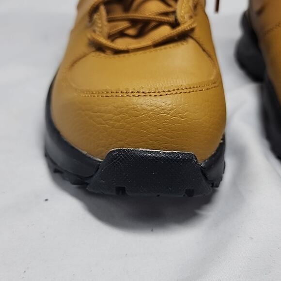 NIKE STYLE MANOA LTR (GS) WOMENS 5.5 SIZE CHILD 4Y COLORWAY WHEAT NEW - Picture 7 of 14